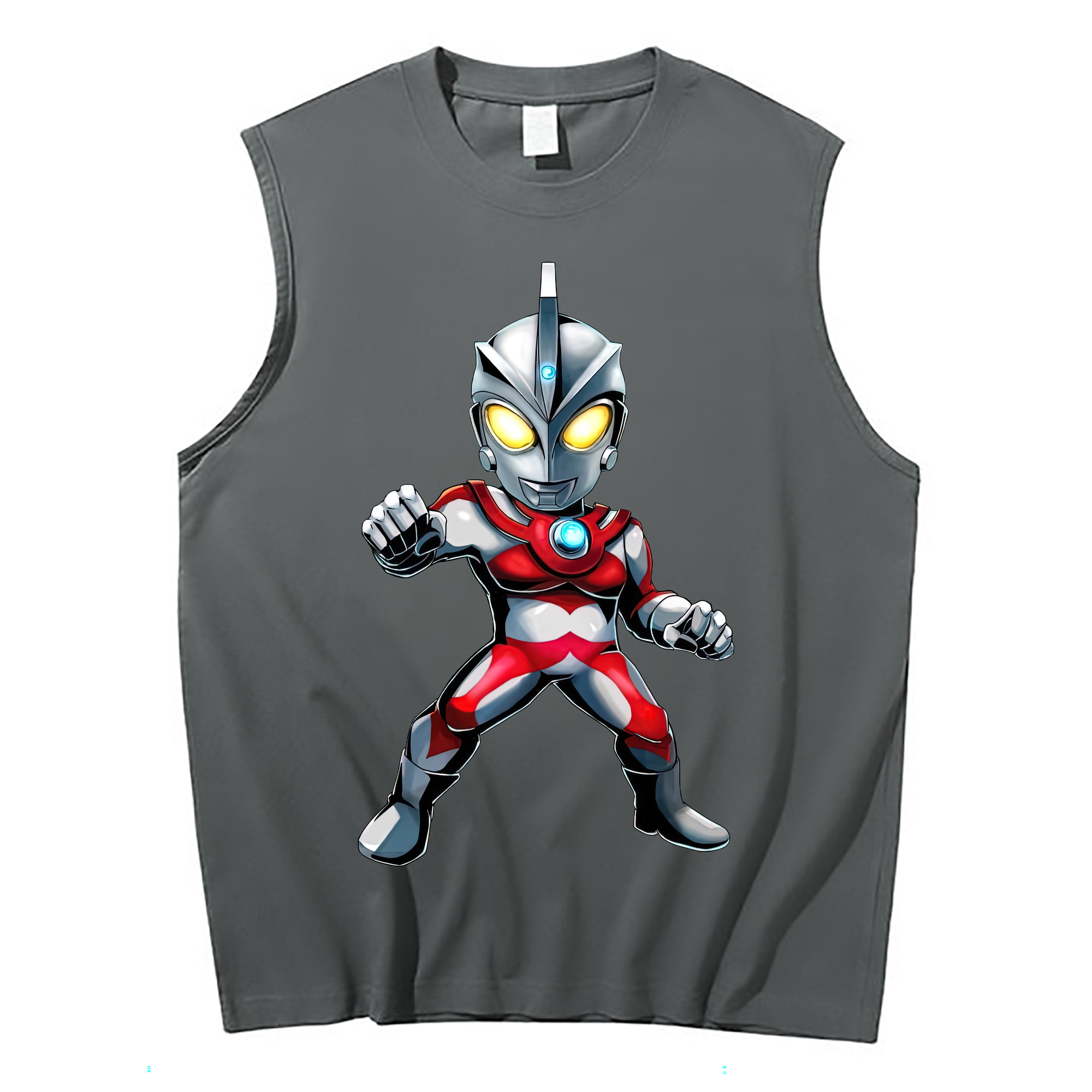 （画像用） ウルトラマン Ultraman コットン100％タンクトップ（フロントプリント）